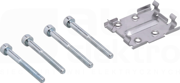 DIN RAIL MOUNTING KIT Zacisk do szyny DIN