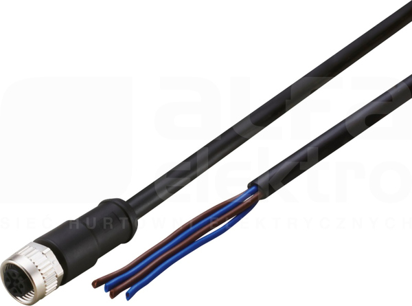 POWER SUPPLY O3M 5m IP68 Kabel zasilający