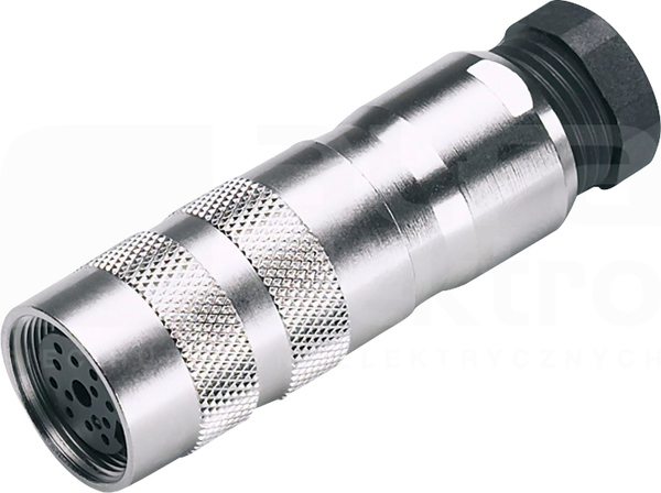 SDOGJ120MSLFKPG M18 12P Wtyk żeński prosty