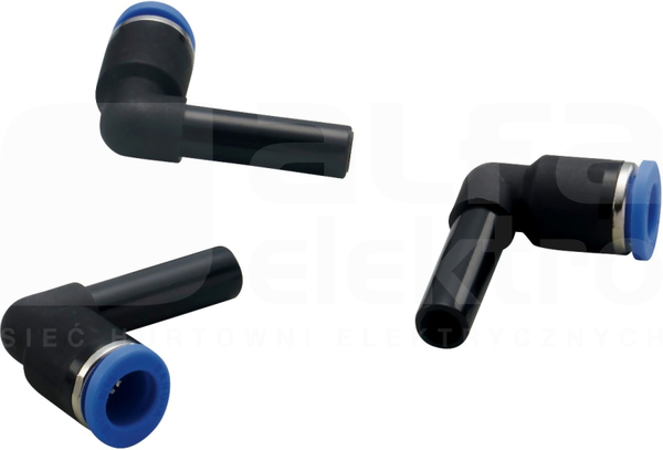 AIRBOX PUSH-IN L-CONNECT (10szt) Łącznik wtykowy L