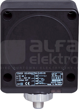 IDC4050UCPKG/SC/2LED/US-100DPA Czujnik indukcyjny