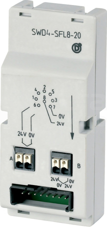 SWD4-SFL8-20 Adapter przew.SmartWire-Dar