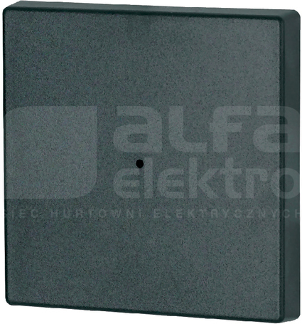 CWIZ-01/04-LED klaw.poj.antracyt z otworem