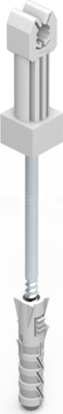 12.2/P OC (H-65) z plastikiem UCHWYT Z KOŁKIEM fi 12