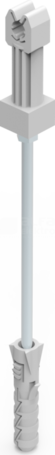 12.3/P OC H-105 z plastikiem UCHWYT Z KOŁKIEM fi 12