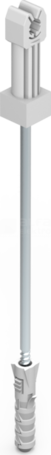 12.4/P OC H190 z plastikiem UCHWYT Z KOŁKIEM fi 12
