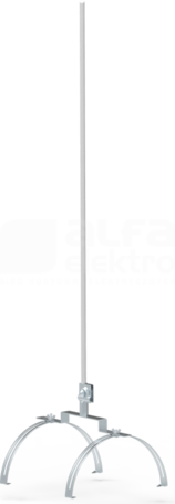 71.20 AL Aluminiowe IGLICA GĄSIOROWA L-2000 PODWÓJNA