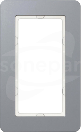 Q.7 aluminium Ramka z dużym wycięciem