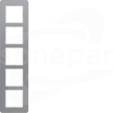 Q.7 aluminium Ramka 5-krotna