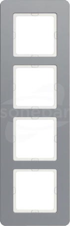 Q.7 aluminium Ramka 4-krotna