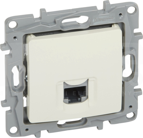 NILOE2 RJ45 KAT.5E UTP kremowy Gniazdo komputerowe