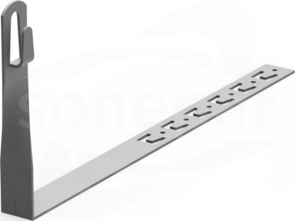 11.2/Z OG skręcony z zaczepami UCHWYT KĄTOWY SKRĘCONY L-330