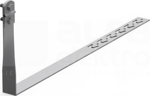 11.3/Z/S OG skręcany z zaciskiem UCHWYT POD DACHÓWKĘ L-415
