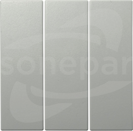 S.1/B.1/B.3/B.7 GLAS śnieżnobiały Klawisz 3x