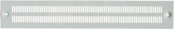400mm RAL 7035 Łącznik narożników cokołu perforowany