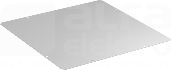 380x380 RAL 7035 Zaślepka pełna