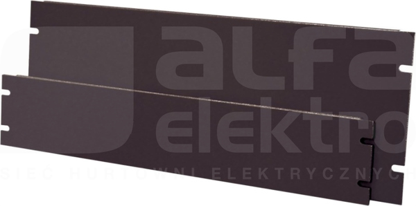 19 6U RAL 9005 Zaślepka stalowa