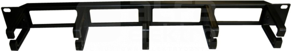 1U typ 900-005 RAL 9005 Prowadnica kabli