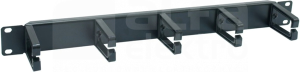 1U typ 900-001 RAL 9005 Prowadnica kabli