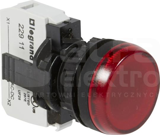 OSMOZ 12-24V czerwony Lampka sygnalizacyjna LED