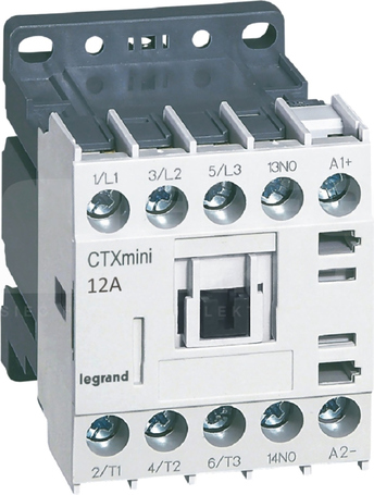 CTX3 MINI 3P 12A 1NO 24VDC Stycznik