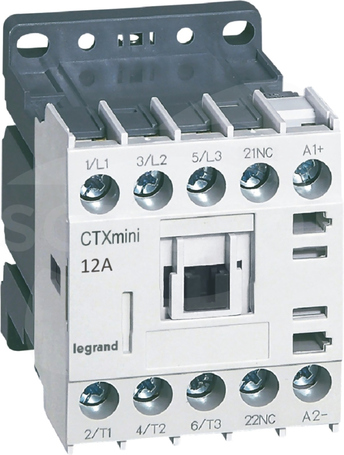 CTX3 MINI 3P 12A 1NC 24VDC Stycznik