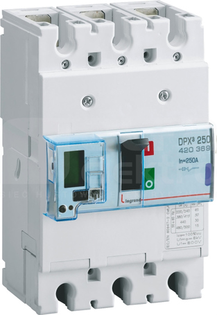 DPX3-250 3P 250A 50kA Wyłącznik mocy z wyzwalaczem elektronicznym