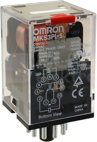 MKS3P5AC110BYOMZ Przekaźnik elektromagnetyczny