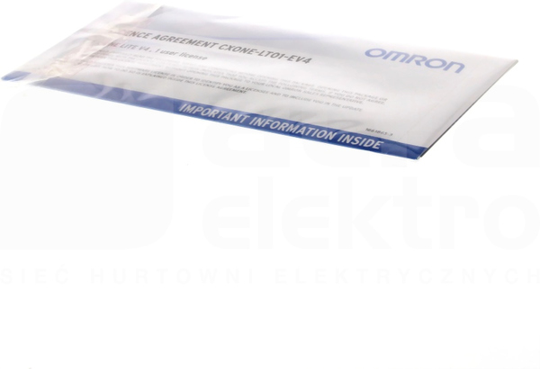 CXONE-LT01-EV4 Oprogramowanie