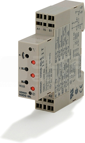 H3DS-MLC 24-230VAC/24-48VDC Przekaźnik czasowy