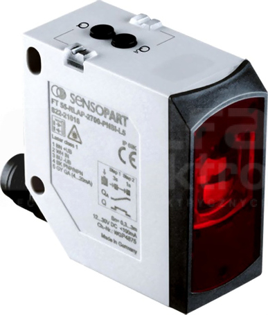 F55 PC-ABS 2xPNP/NPN NO/NC 18-30VDC Czujnik optyczny odbiciowy