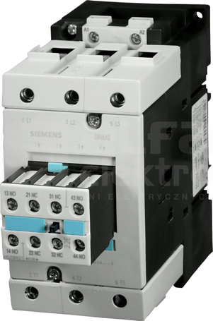 SIRIUS 95A 45kW 200/220VAC 2NO+2NC Stycznik 3P