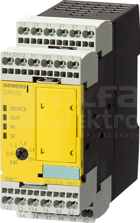 SIRIUS 45mm 24VAC Przekaźnik bezpieczeństwa