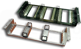 TEL007 3U 150 par Panel łączówek