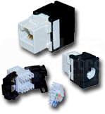 RJ45 UTP kat.6A Moduł keystone