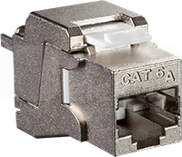 RJ45 POE+ STP kat.6A Moduł keystone