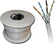 U/FTP 4x2x23AWG kat.6A (500m) Przewód teleinformatyczny (STP)