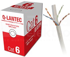 U/UTP kat.6 4PR PVC (305m) Przewód teleinformatyczny