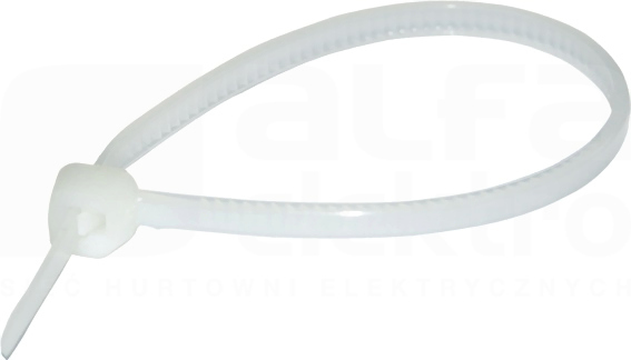 HOK 292x3,6mm biały (100szt) Opaska kablowa