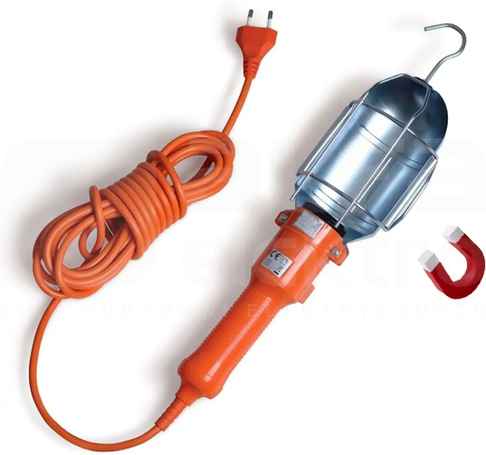 OR-NR-381E27 E27 60W Lampa warsztatowa z magnesem
