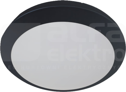 OR-PL-340BLPM4 IP66 czarny Plafon BRYZA LED poliw.mlecz.