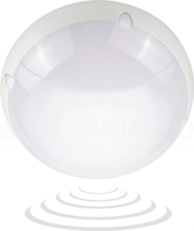 OR-PL-343WE27PMM E27 Plafon BORA mleczny z czuj.