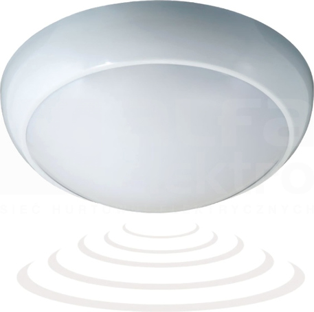 OR-PL-345WE27PSM E27 Plafon BLIZZARD szroniony z czuj.