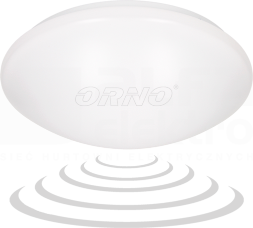 OR-PL-6015WLXMM4 16W biały Plafon VEGA 1 ECO LED z czuj.