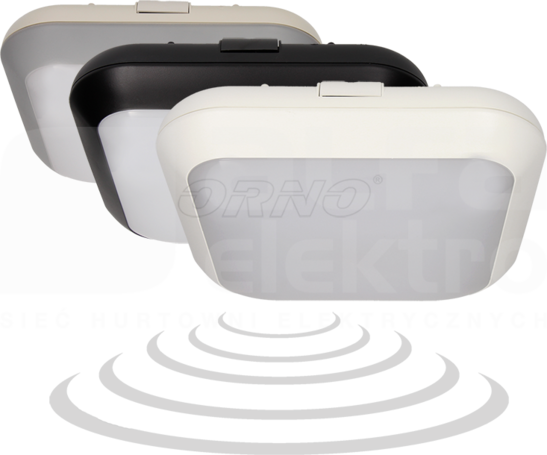 OR-PL-6047WLPMM4 15W IP66 biały Plafon MONSUN LED z czuj.