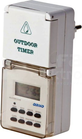 OR-PRE-403 IP44 Programator czasowy elektr.zewn.