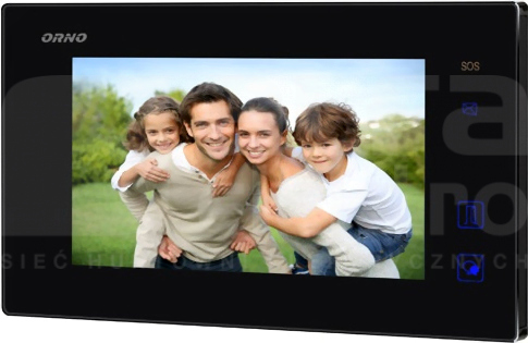 OR-VID-DT-1037PMV 2-żył.LCD 7 kolor. Wideo monitor REMUS MEMO