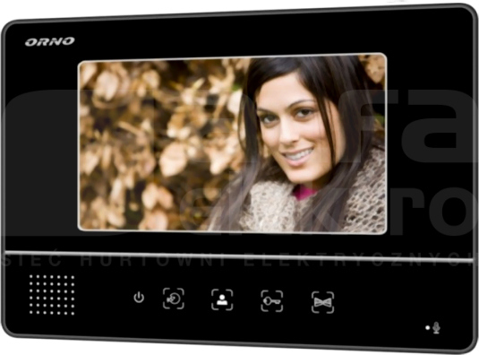 OR-VID-YT-1007MV/B 7 kolor.czarny Wideo monitor bezsłuch.YT