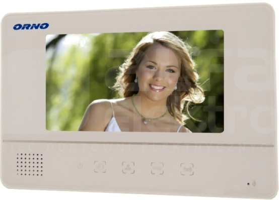 OR-VID-YT-1007MV/W 7 kolor.biały Wideo monitor bezsłuch.YT