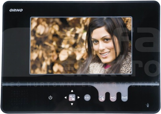 OR-VID-YT-1035PMV 7 kolor. Wideo monitor bezsłuch.otw.br.FIDES MEMO